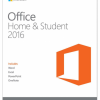Microsoft Office 2016 Home and Student for Windows 7/8 (Instant Delivery)